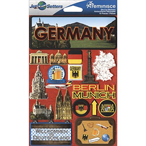 Reminisce DISC - Germany Jetsetters 3D Stickers