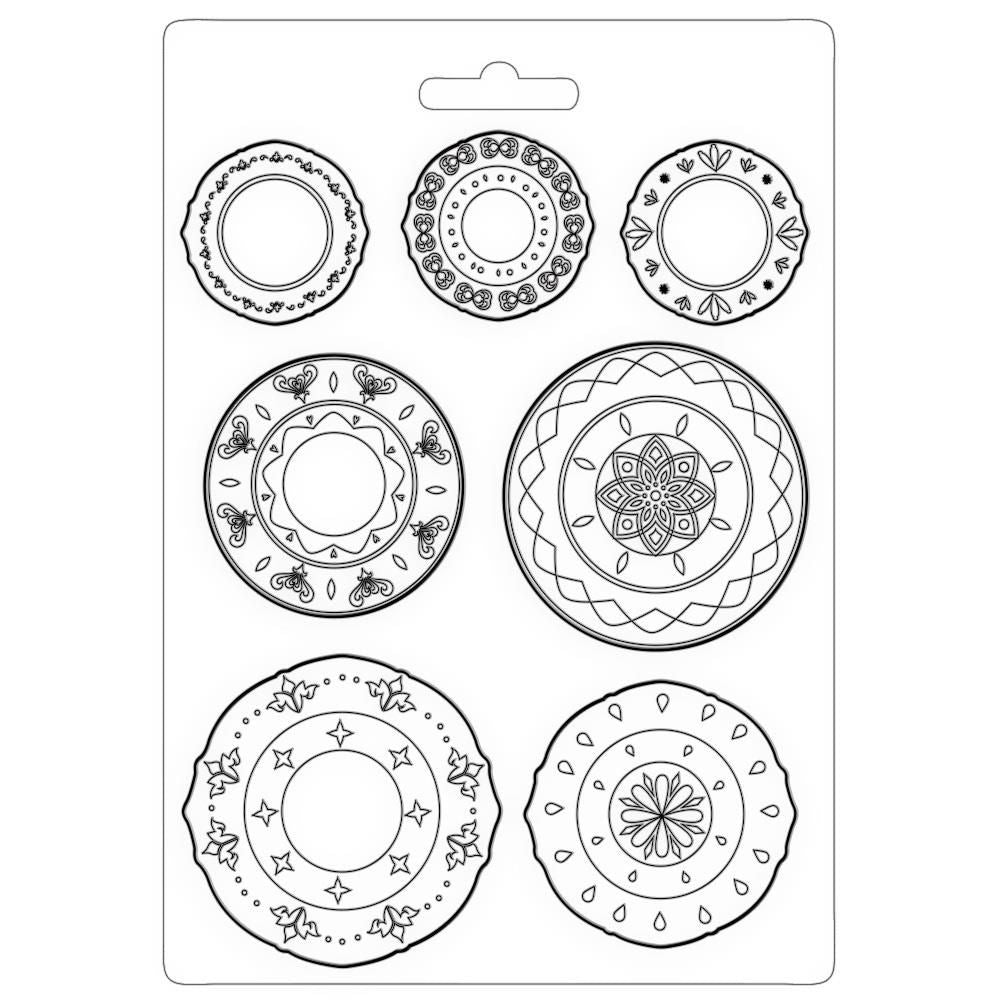 Stamperia Plates Soft Maxi Mold A5