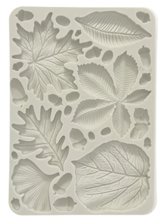 Stamperia Fall Leaves Silicone Mould