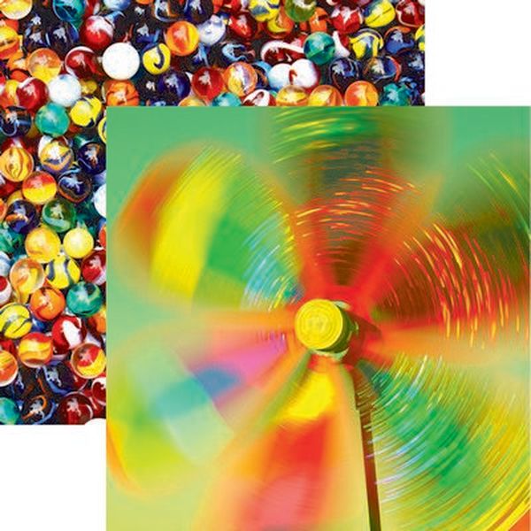 Reminisce Kids at Play: Color Magic Paper DS Paper (1 Sheet)