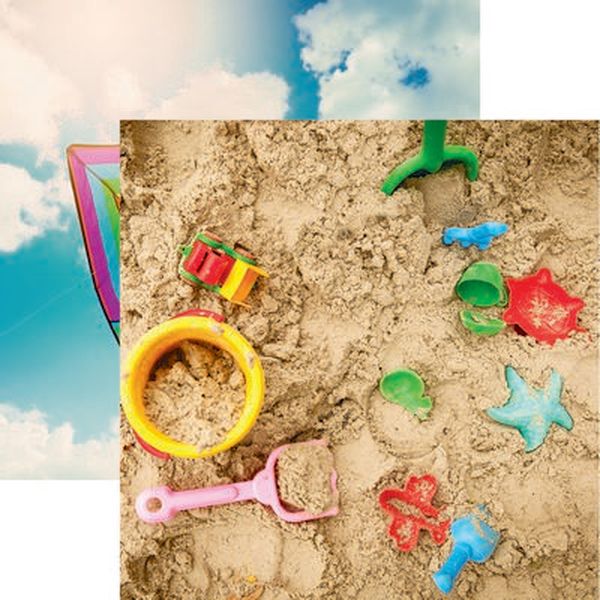 Reminisce Kids at Play: Outdoor Fun Paper DS Paper (1 Sheet)