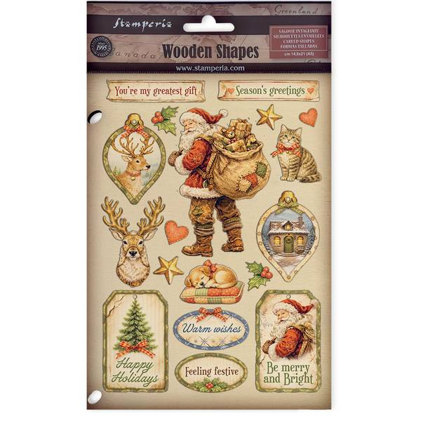 Stamperia Silent Night Decorative Wooden Shape