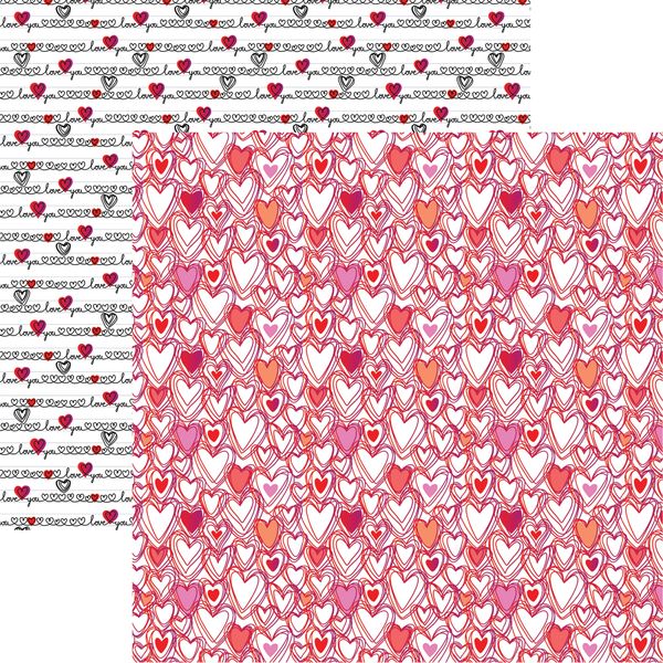 Reminisce Love & Gratitude: Love & DS Paper (1 Sheet)