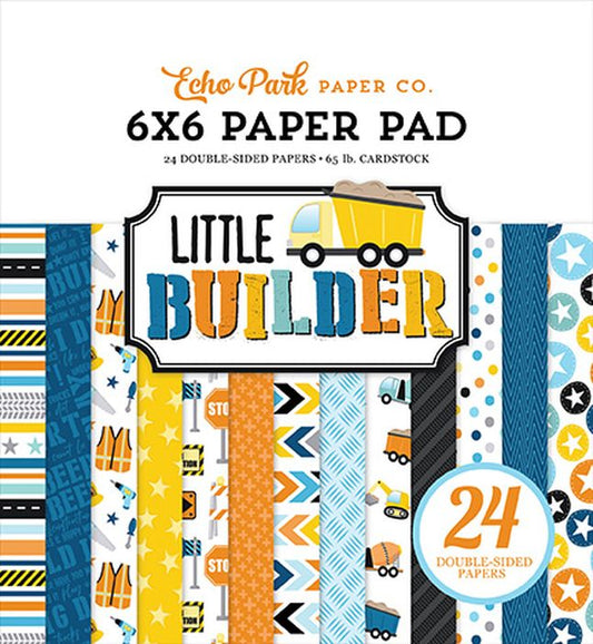 Echo Park - Little Builder 6x6 Paper Pad