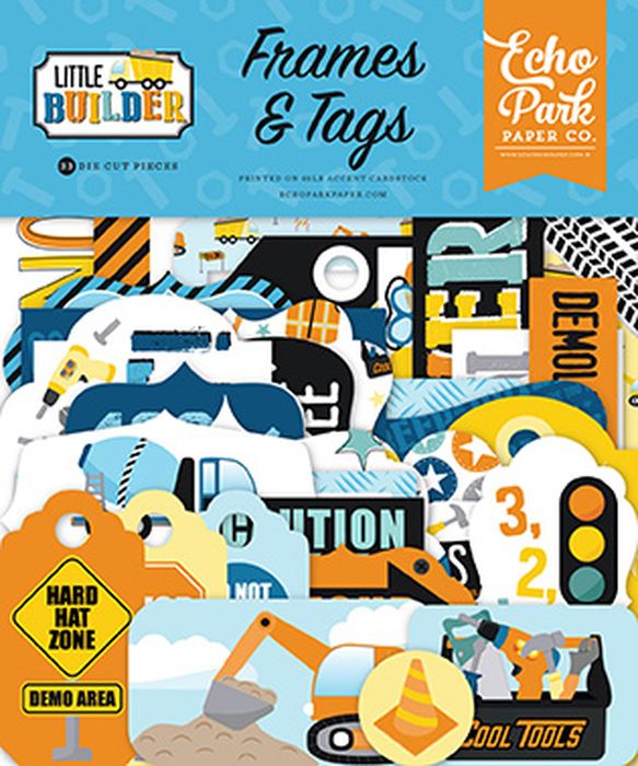 Echo Park - Little Builder Frames & Tags