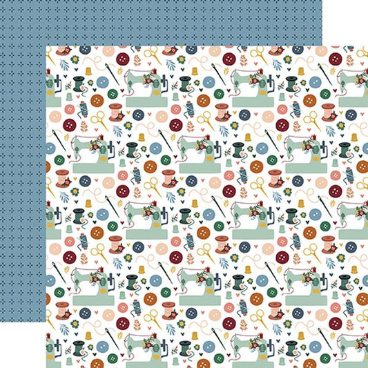 Echo Park Let's Create: Sew Cute DS Paper