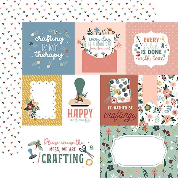Echo Park Let's Create: Multi Journaling Cards