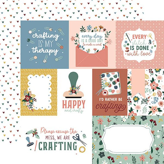 Echo Park Let's Create: Multi Journaling Cards