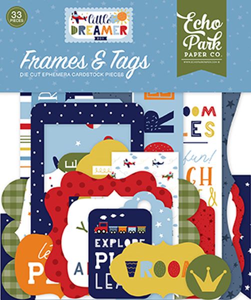 DISC - Little Dreamer Boy Frames & Tag