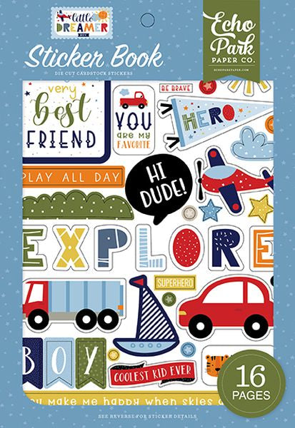 Little Dreamer Boy Sticker Book