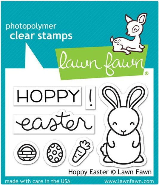 Lawn Fawn Hoppy Easter Clear Stamp