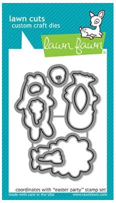 Lawn Fawn Easter party lawn cuts