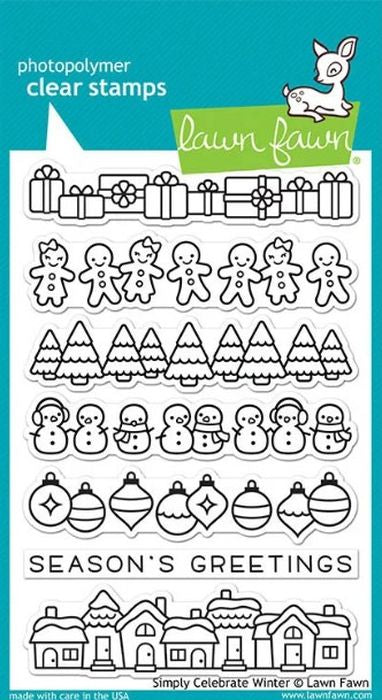 Lawn Fawn Simply Celebrate Summer Stamp Set