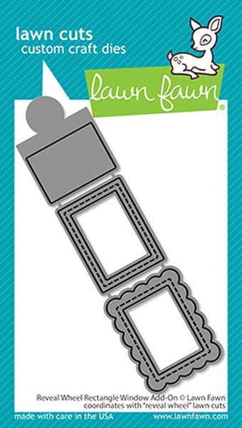 Lawn Fawn Reveal Wheel Rectangle Add-On