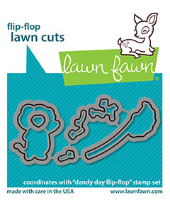 Lawn Fawn Dandy Day Flip Flop Die Set