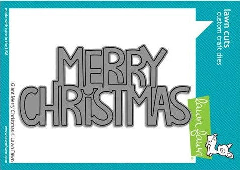 Lawn Fawn Lawn Cuts - Giant Merry Christmas