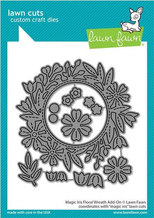 Magic Iris Fall Wreath Add On D