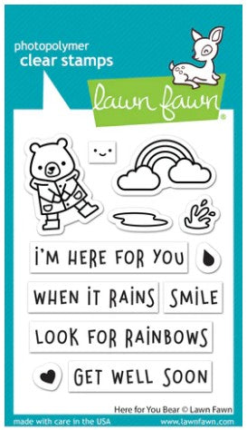 Lawn Fawn Here for you bear