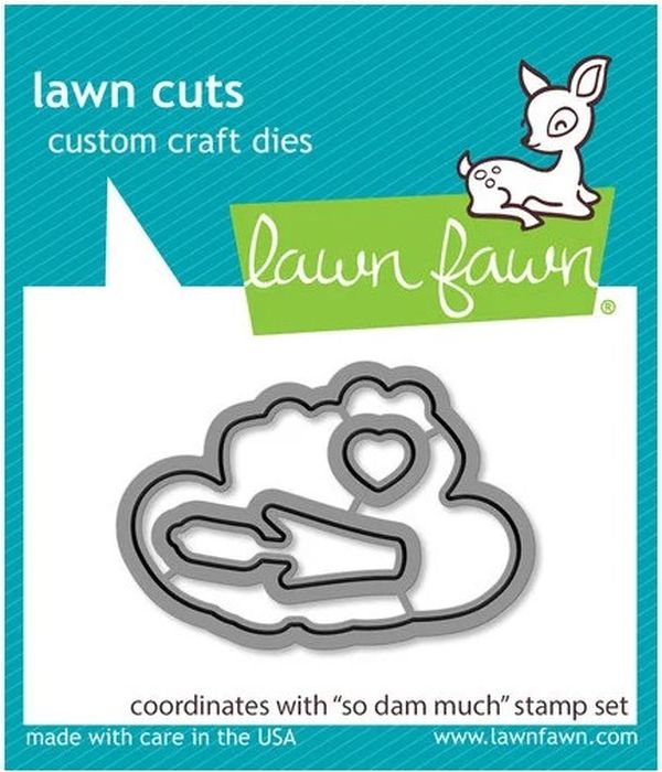 Lawn Fawn So Dam Much Metal Stamp