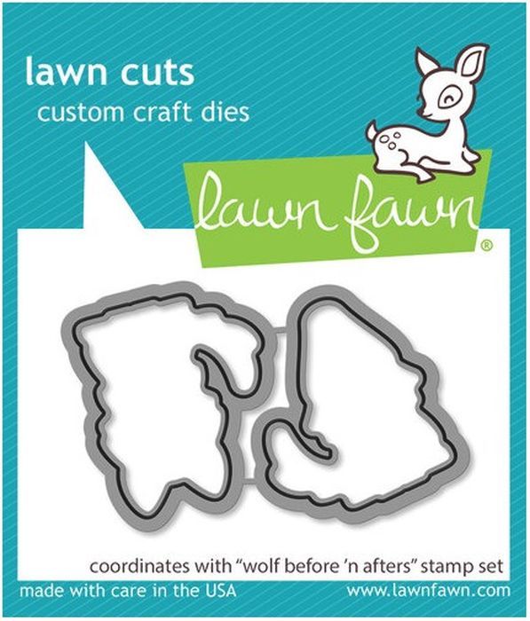 Lawn Cuts Wolf Before 'n After