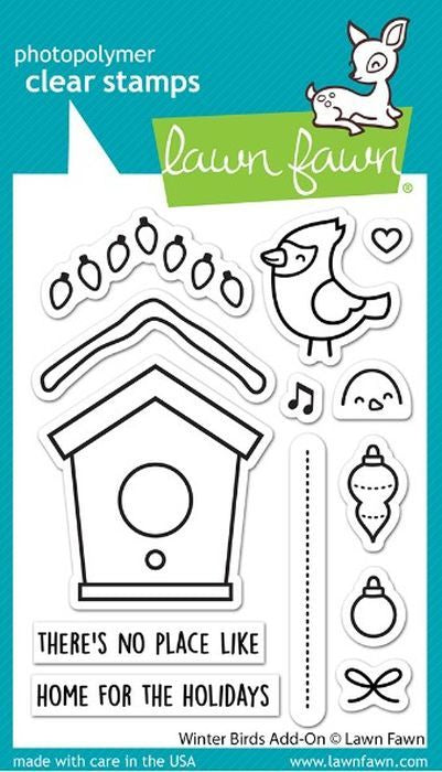 Clear Stamps Winter birds Add-O