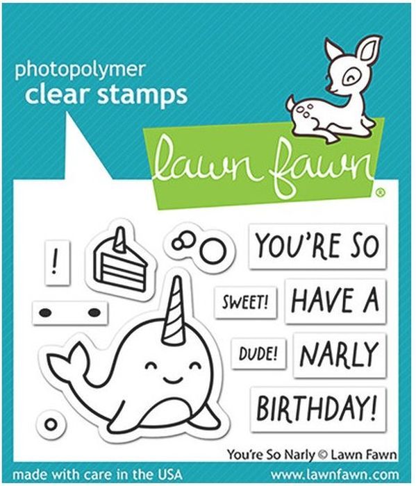 Lawn Fawn You're so Narly Stamp Set