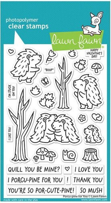 Porcu-pine For You Stamp Set