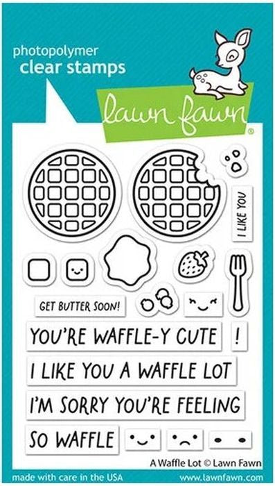 A Waffle Lot Clear Stamp