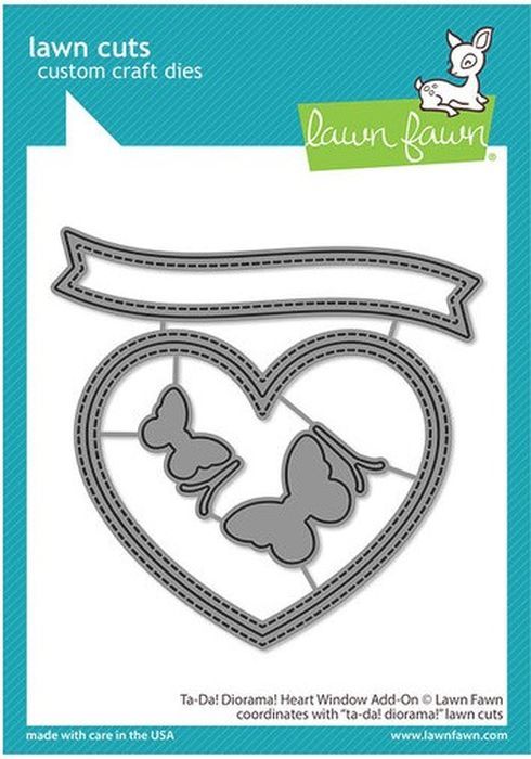 Ta-Da! Diorama Heart Window Add On Dies