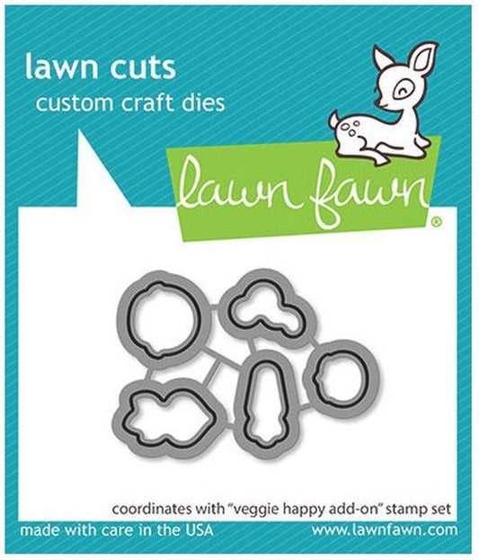 Lawn Fawn Veggie Happy Dies