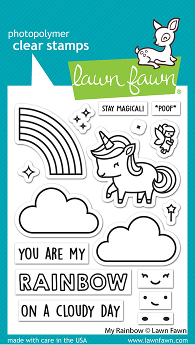 Lawn Fawn My Rainbow Stamp