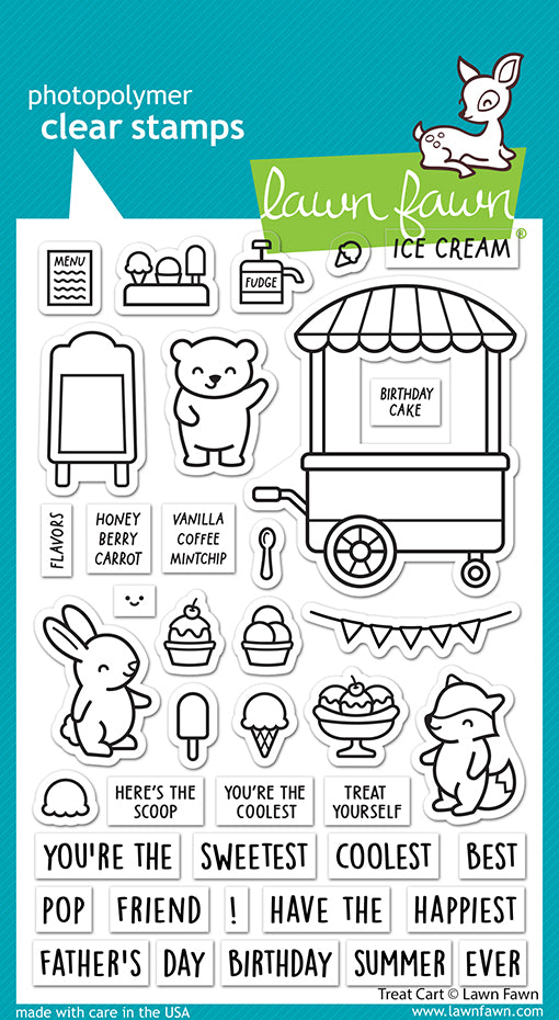 Lawn Fawn Treat Cart Stamp