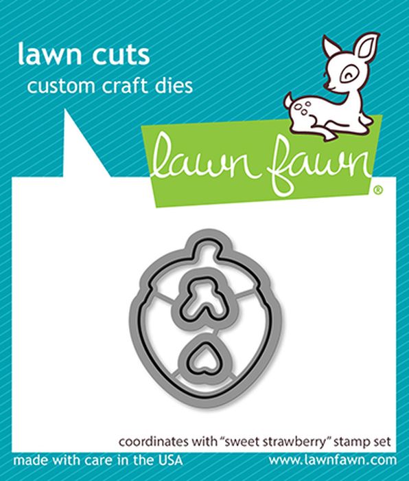 Lawn Fawn Sweet Strawberry Lawn Cuts
