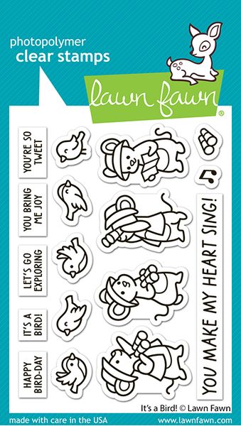 Lawn Fawn It's a Bird! Stamps
