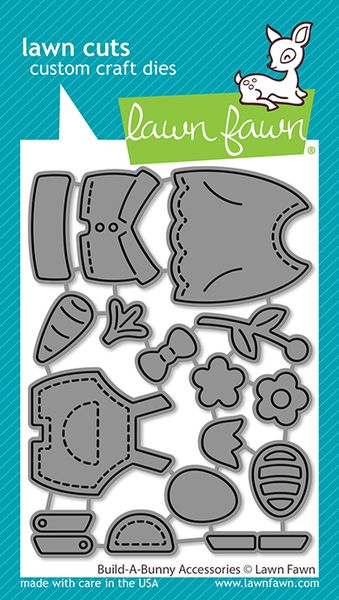 Lawn Fawn Lawn Cuts Build-A-Bunny Accessories Dies
