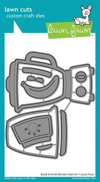 Lawn Fawn Lawn Cuts Build-A-Drink Blender Add-On Dies