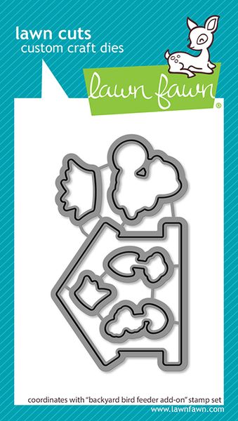 Lawn Fawn  Lawn Cuts - Backyard Bird Feeder Add-On Dies