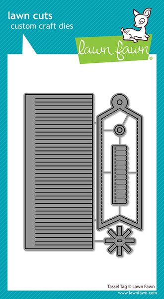 Lawn Fawn Lawn Cuts Tassel Tag Dies