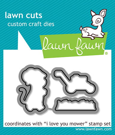 Lawn Fawn: Lawn Cuts - I Love You Mower Dies