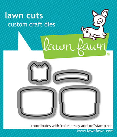 Lawn Fawn Lawn Cuts - Cake It Easy Add-On Dies