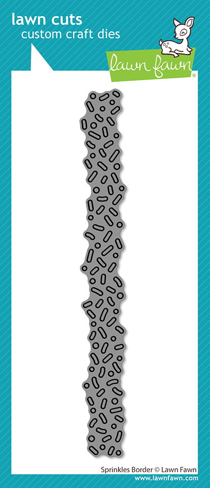 Lawn Fawn  Lawn Cuts - Sprinkles Border Dies
