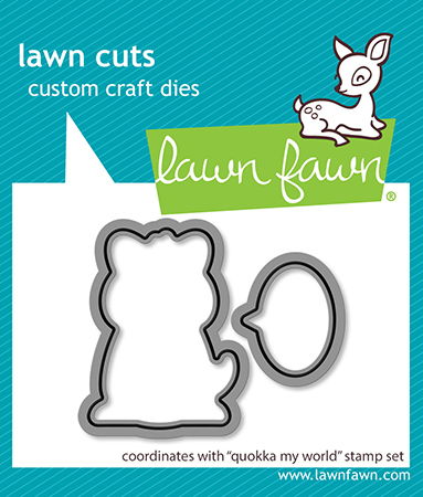 Lawn Fawn Quokka My World Dies