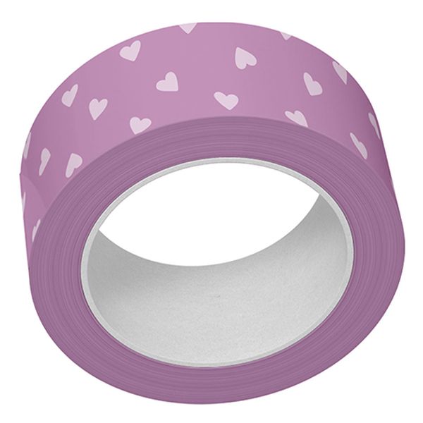 Lawn Fawn Purple Tiny Hearts Washi Tape