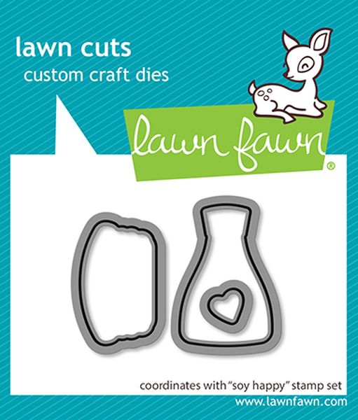 Lawn Fawn Soy Happy Lawn Cuts