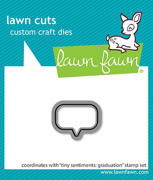 Lawn Fawn Tiny Sentiments: Graduation Lawn Cuts