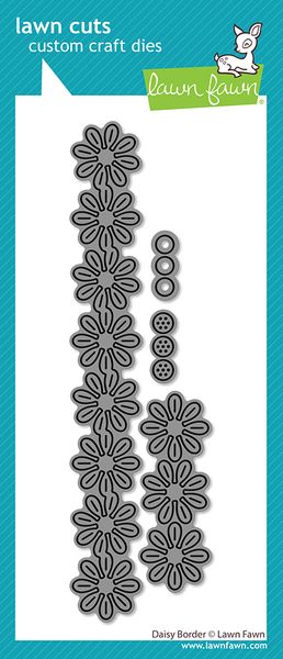 Lawn Fawn Daisy Border Die