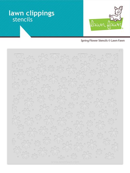 Lawn Fawn Spring Flowers Stencils