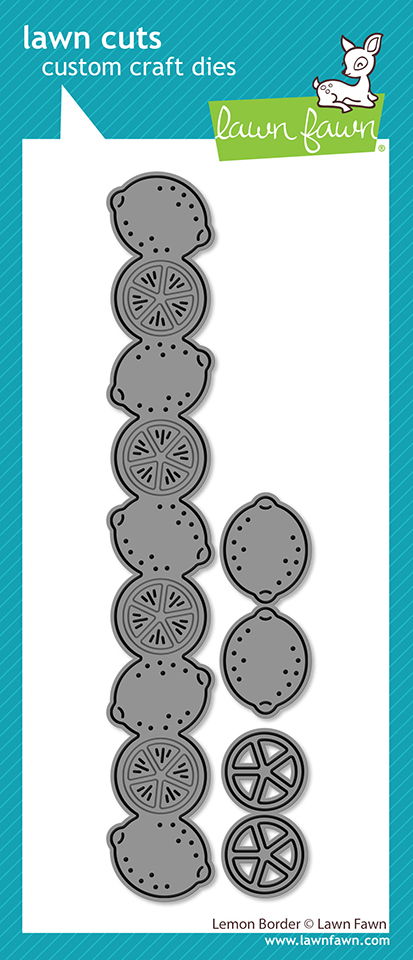 Lawn Fawn Lemon Border Die