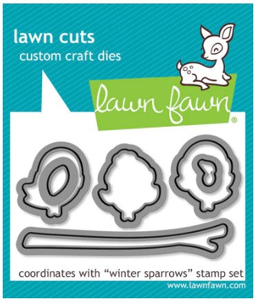 Lawn Fawn Winter Sparrows Dies
