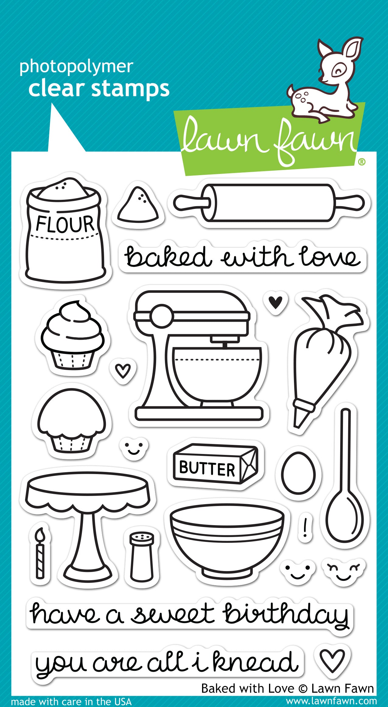 Lawn Fawn Baked With Love
